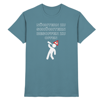 Shirt - 'besoffen zu offen'