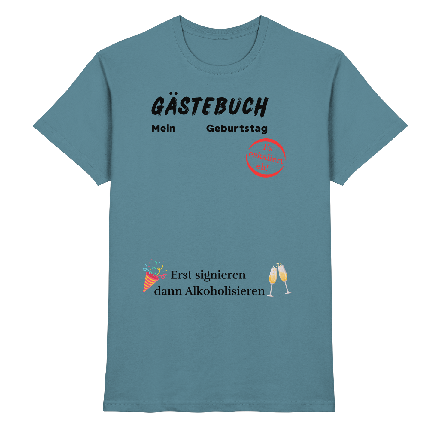 Shirt - 'Gästebuch'