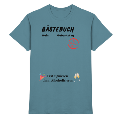 Shirt - 'Gästebuch'