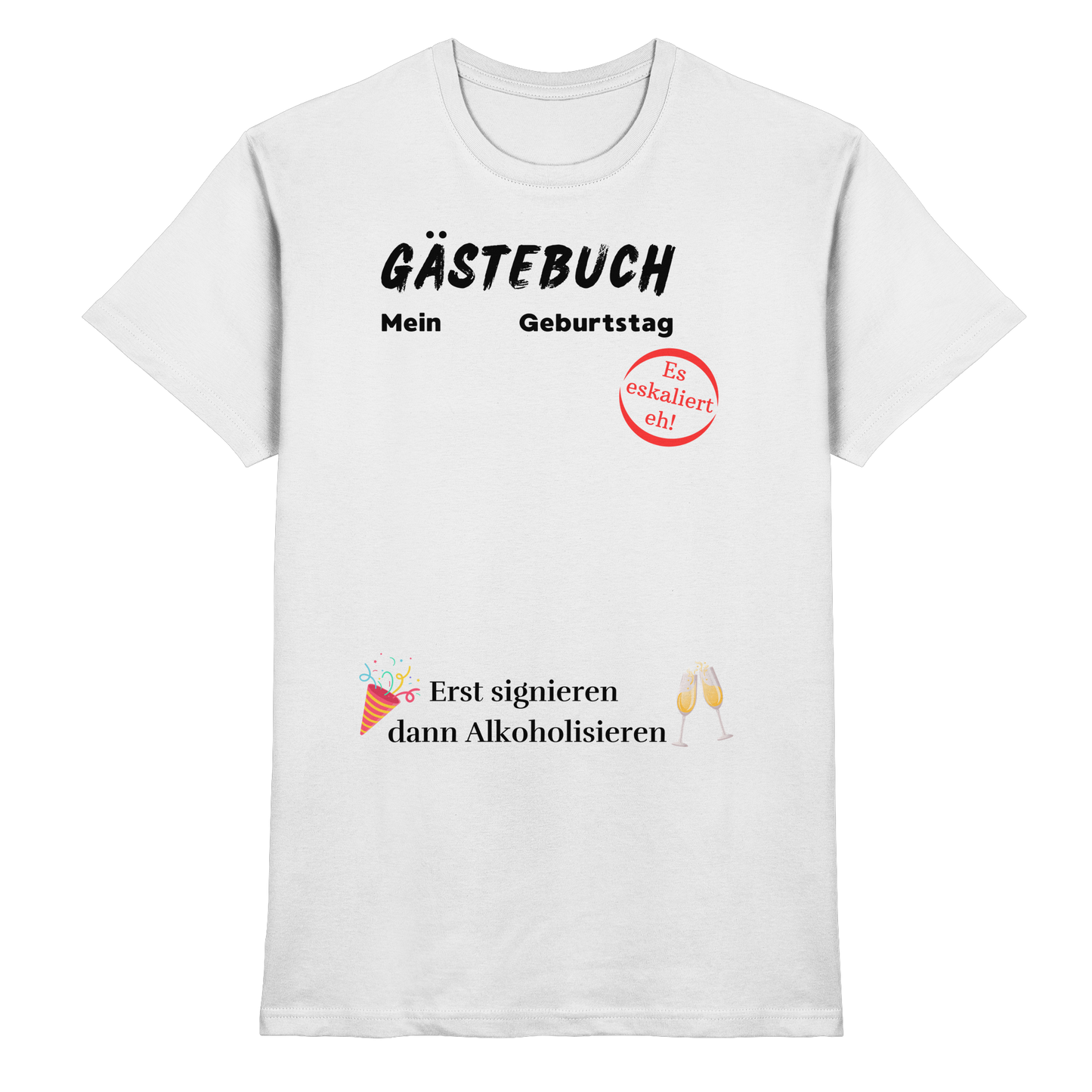 Shirt - 'Gästebuch'